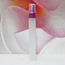 Tube Glass 8 ml Frosted with Aluminium Sprayer: PINK